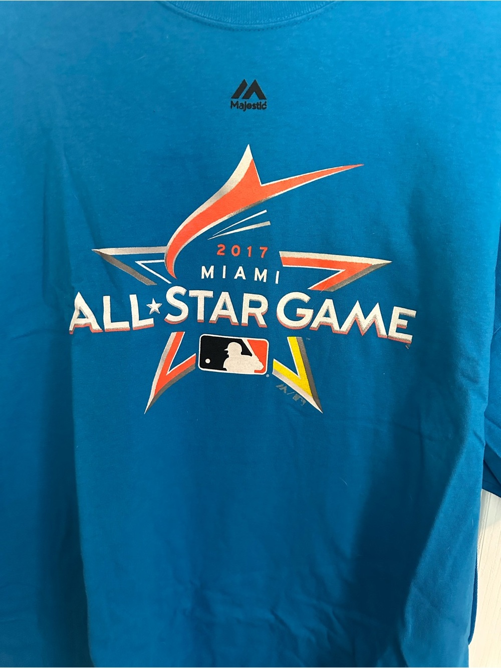 Majestic Teal Miami 2017 All-Star Game Short Sleeve Tee